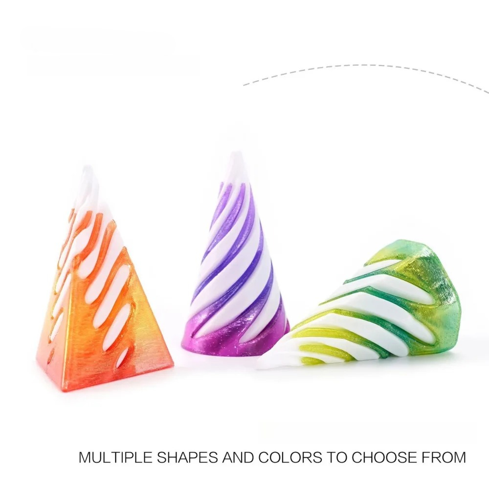 3D Printing Liquid - 3D Printed Helix Screw Rotating Toys