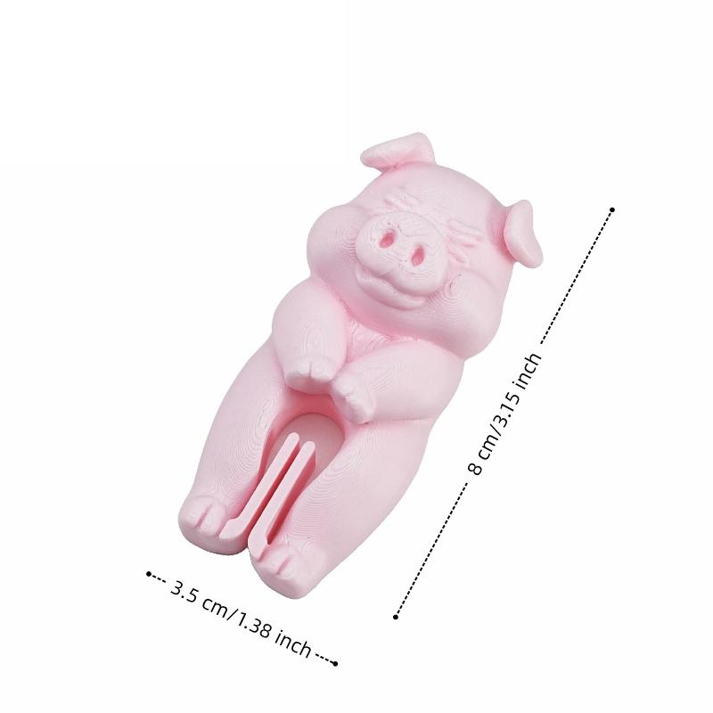 3D Printing Food - Farm Animal Bag Clips 3D Printed