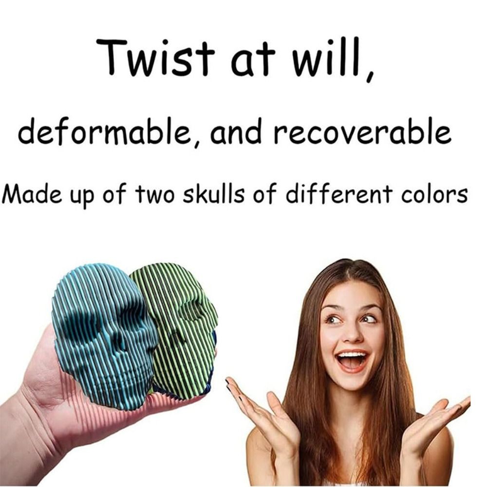 3D Printing Simulator - Visual Illusion 3D Printing Skulls Toys