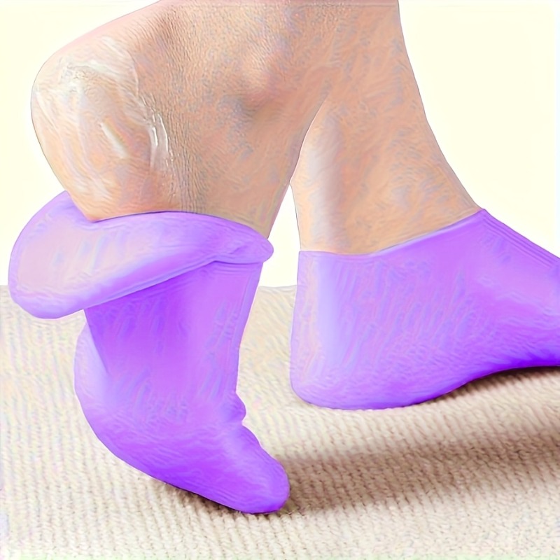 Silicone Sock Hotend - 2pcs silicone foot care socks,exfoliating,moisturizing,and crack