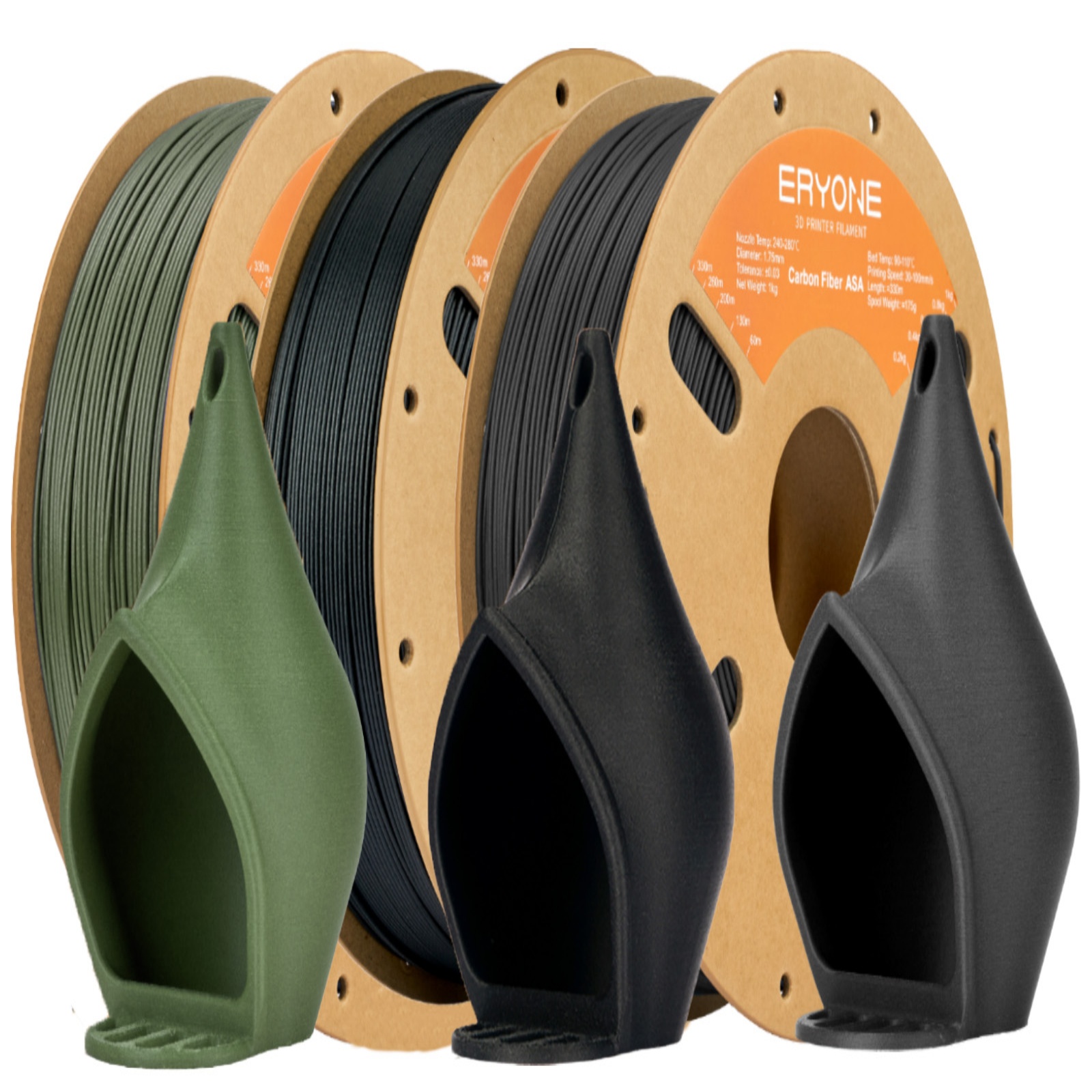 Asa Filament Outdoor - ERYONE 1KG ASA Carbon Fiber Premium
