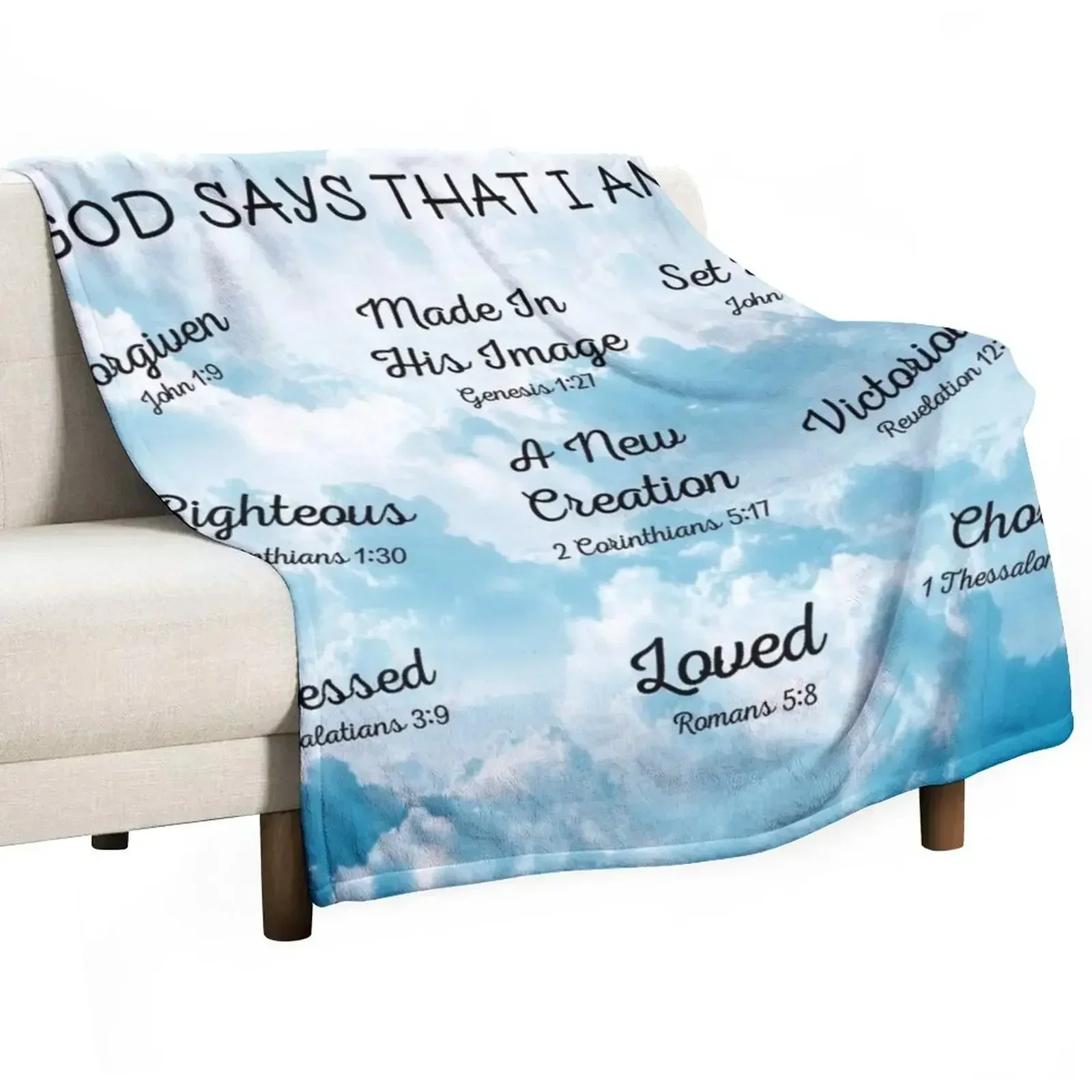 3D Printing Verse - God Says That I Am |