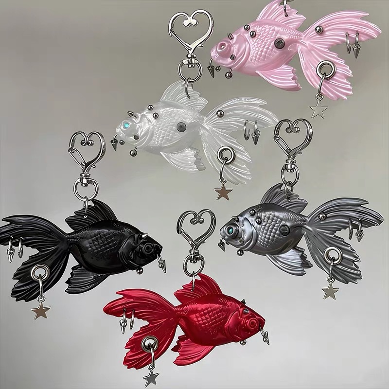 3D Printing Rock - New Gothic Punk Goldfish 3D Printed