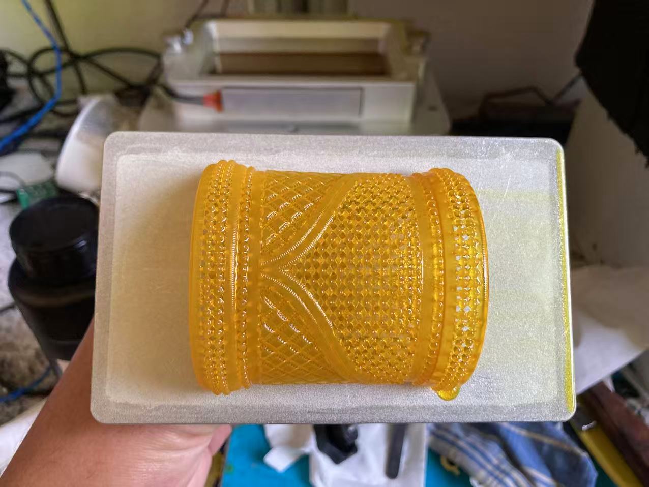 3D Printing Uv Resin - Jewelry Casting Resin White Wax Yellow