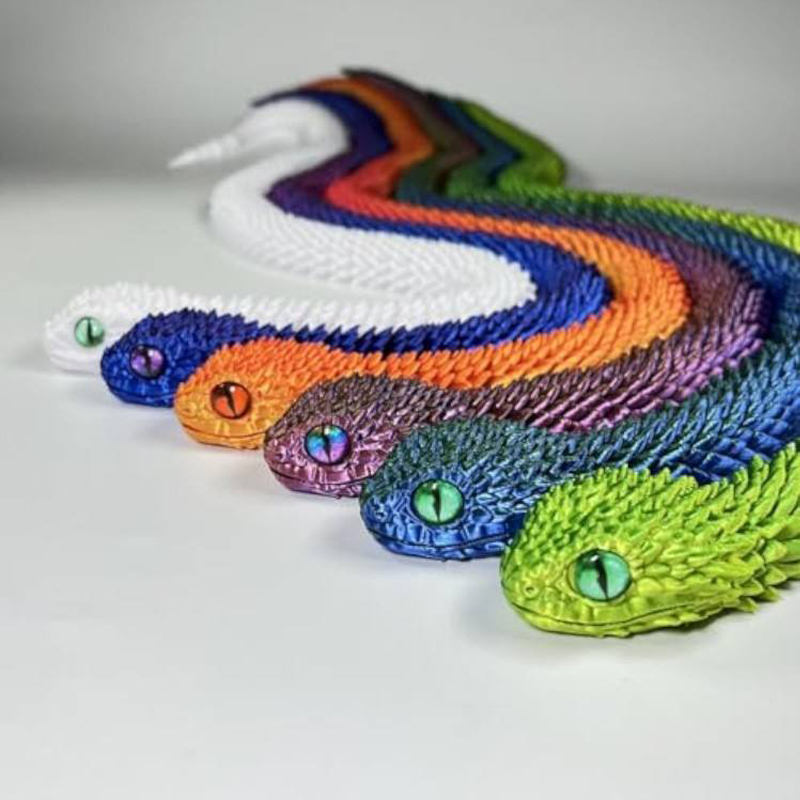 3D Printing Joints - 2026 new 3D printed snake, lifelike
