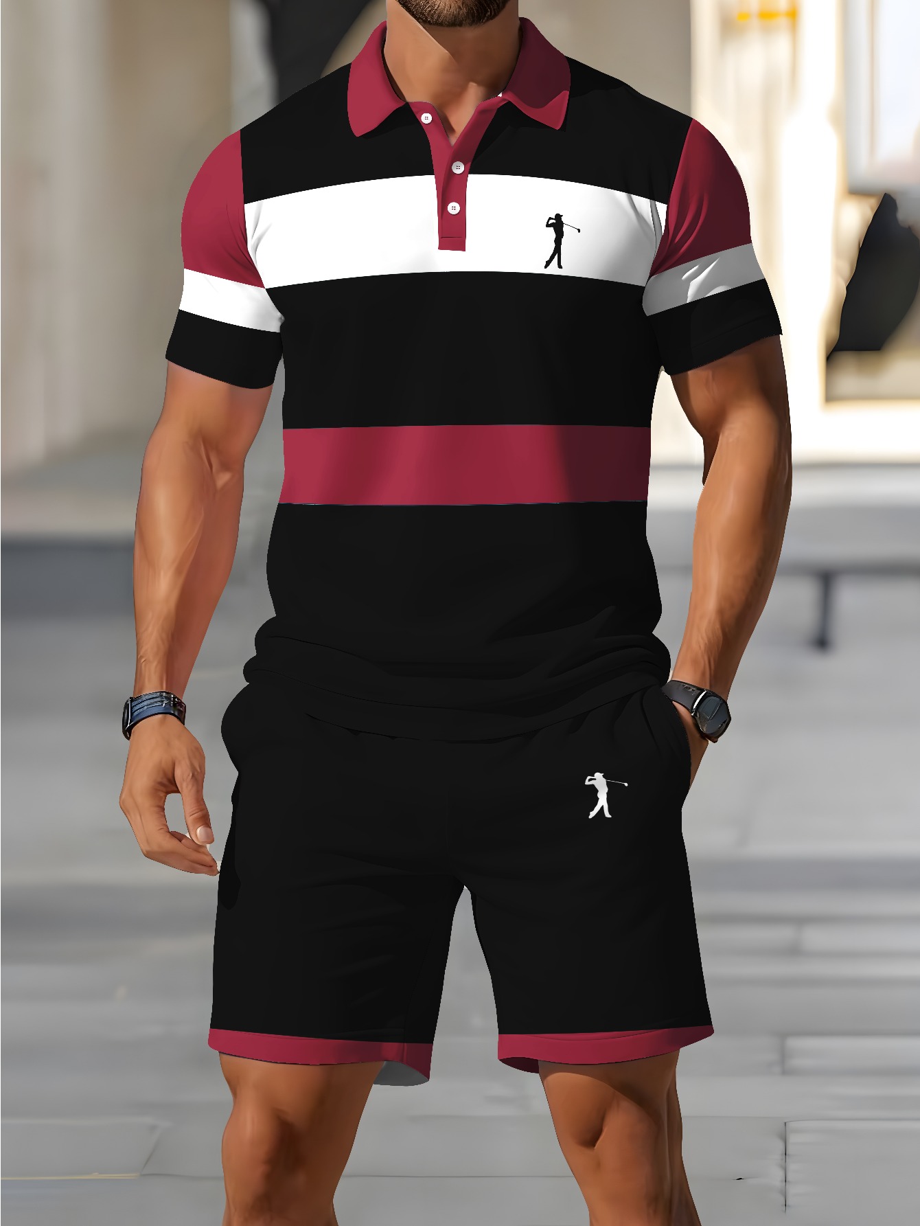 3D Printing Designing - 2026 Summer Men's Polo Shirt Set