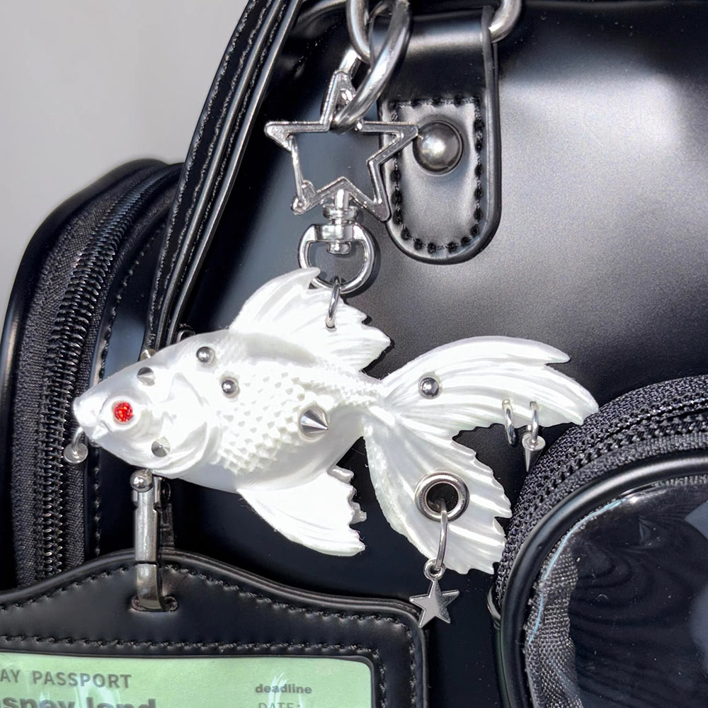 3D Printing Rock - New Gothic Punk Goldfish 3D Printed