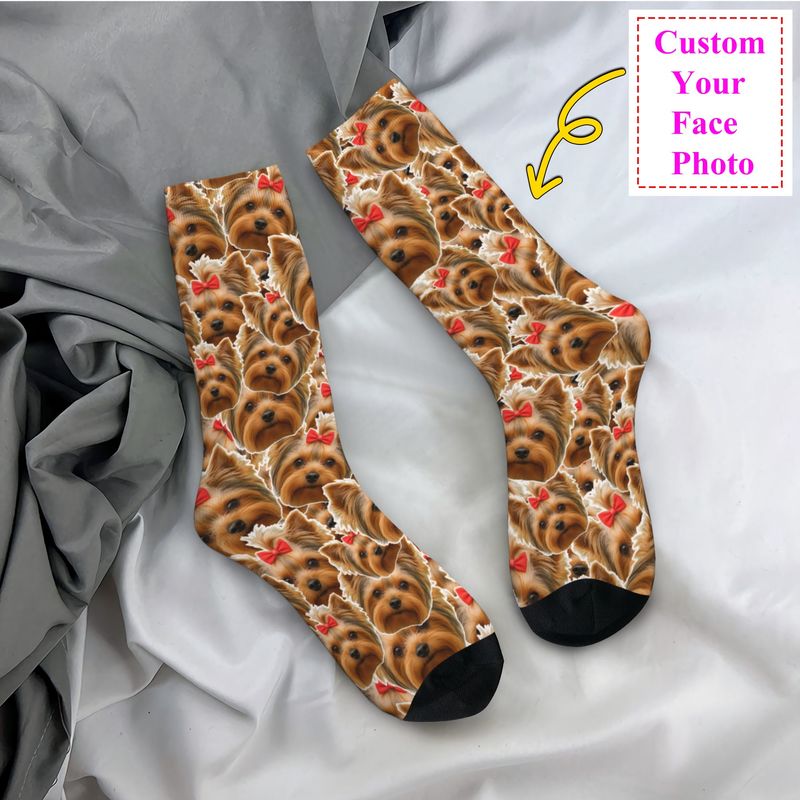 3D Printing Designing - Cute Mens Personalized Dog Face Custom