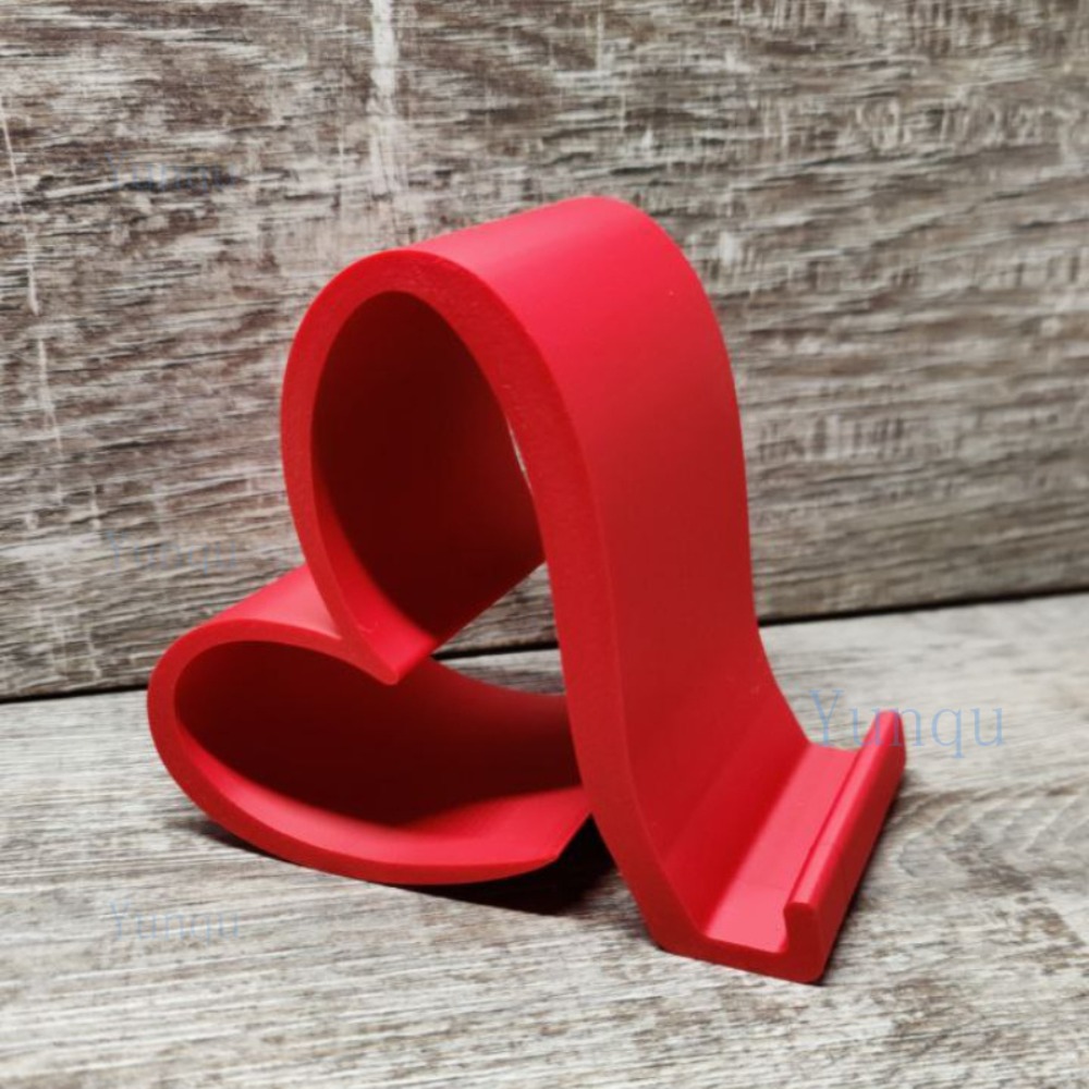 3D Printing Tablet - One Heart-Shaped Phone Stand, A 3D