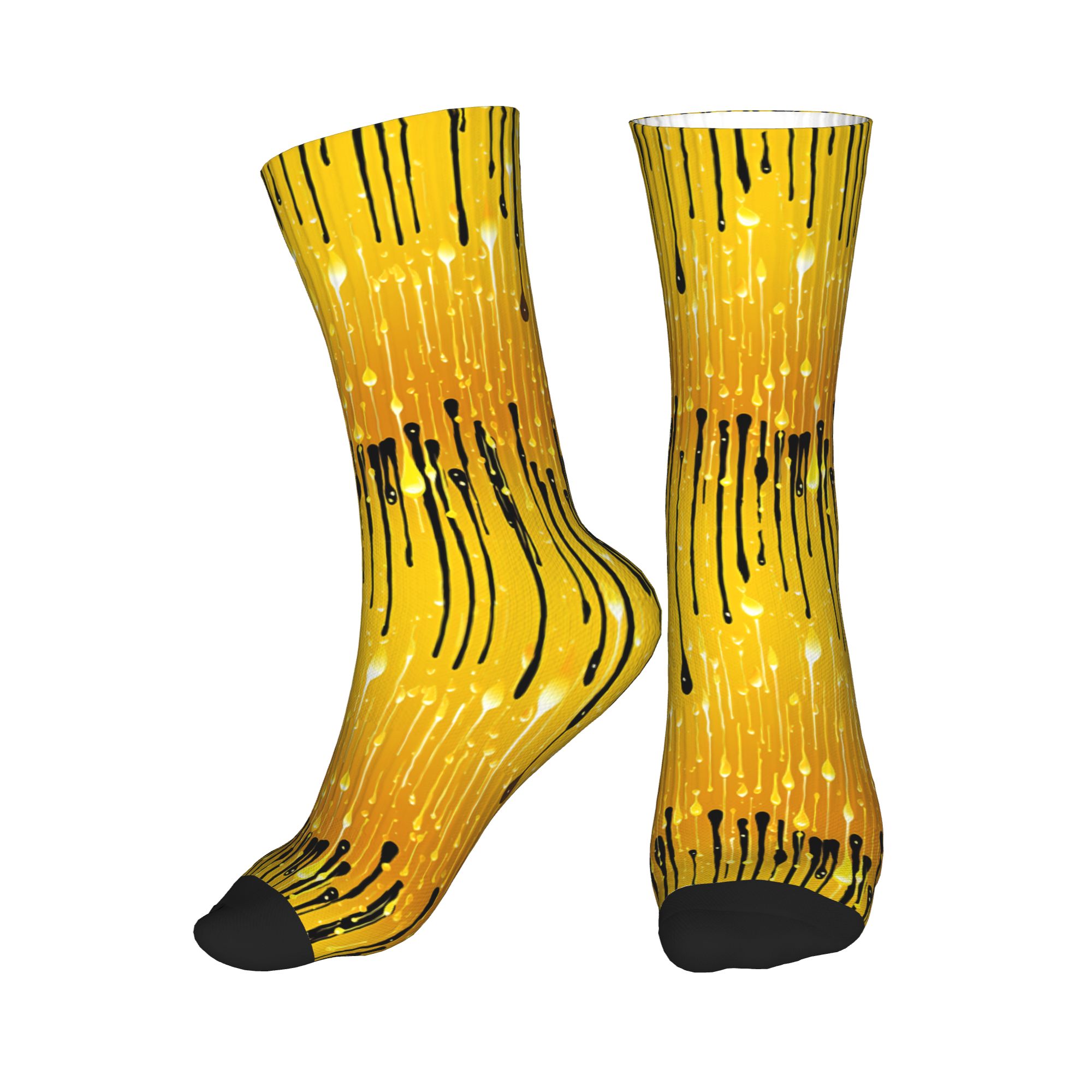 3D Printing Liquid - Funny Mens Dripping Yellow Liquid Pattern