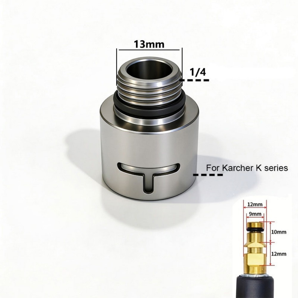 1/4inch Pressure Washer Adapte - огляд і ціна Nozzle Cleaning Kit