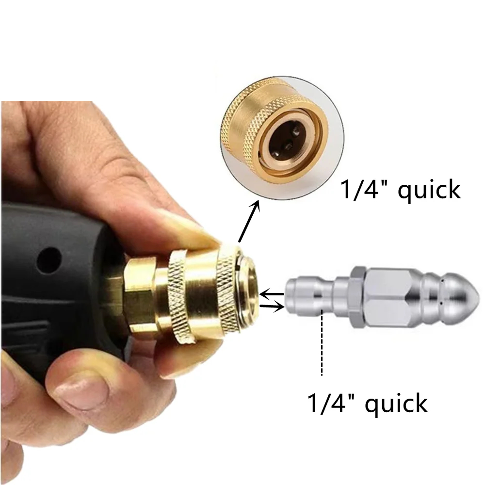 Water Jet High Pressure Spraye - огляд і ціна Nozzle Cleaning Kit