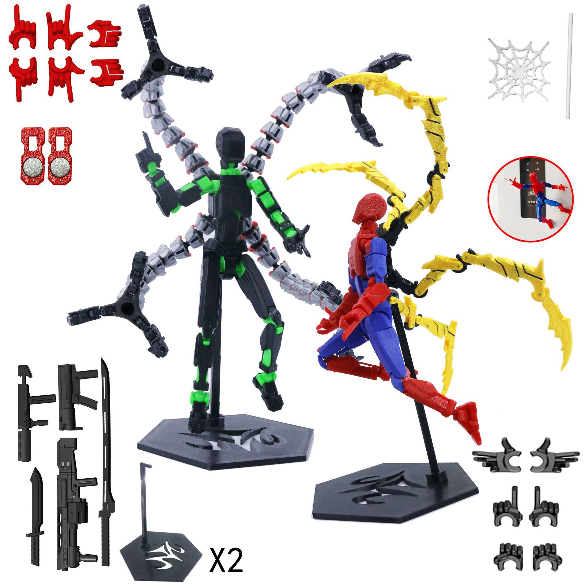 3D Printed Robot Model Toy Mov - огляд і ціна 3D Printing Joints