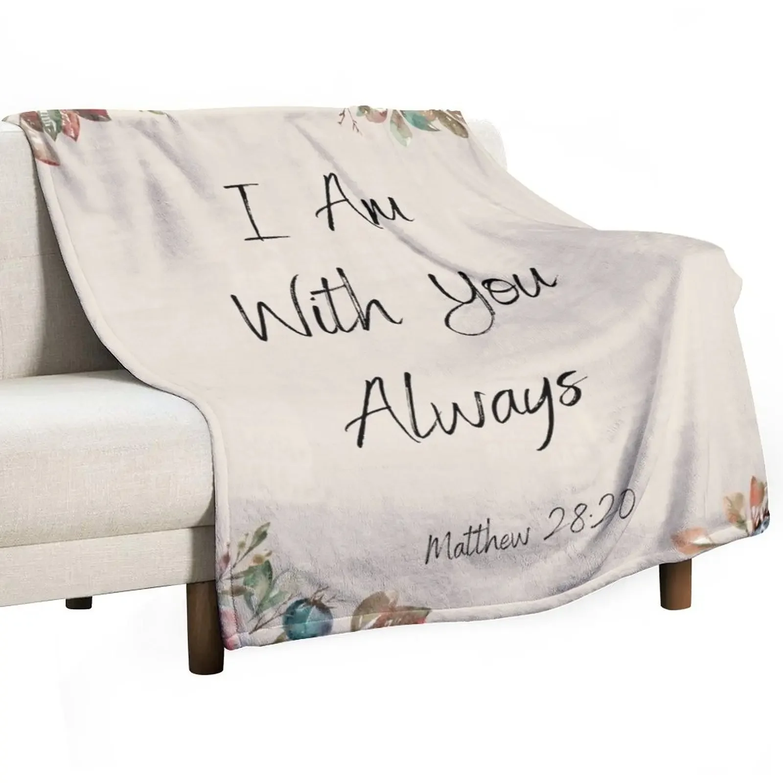 Bible Verse- I Am With You Alw - огляд і ціна 3D Printing Verse