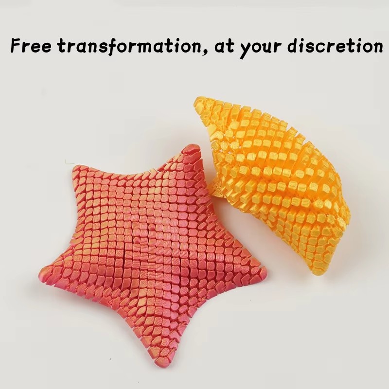 3D Printed Articulated Starfis - огляд і ціна 3D Printing Joints