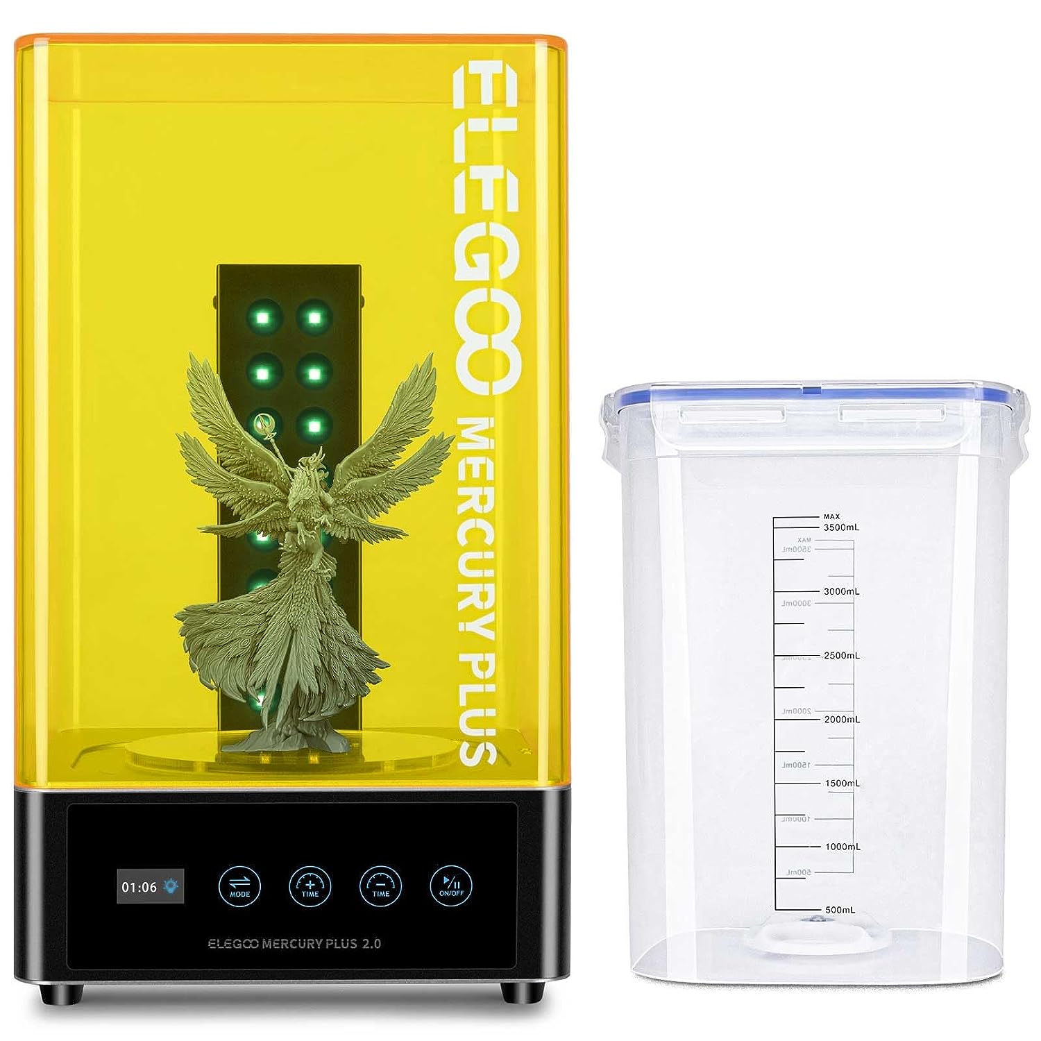 ELEGOO Mercury Plus 2.0 3D Pri - огляд і ціна 3D Printing Sla