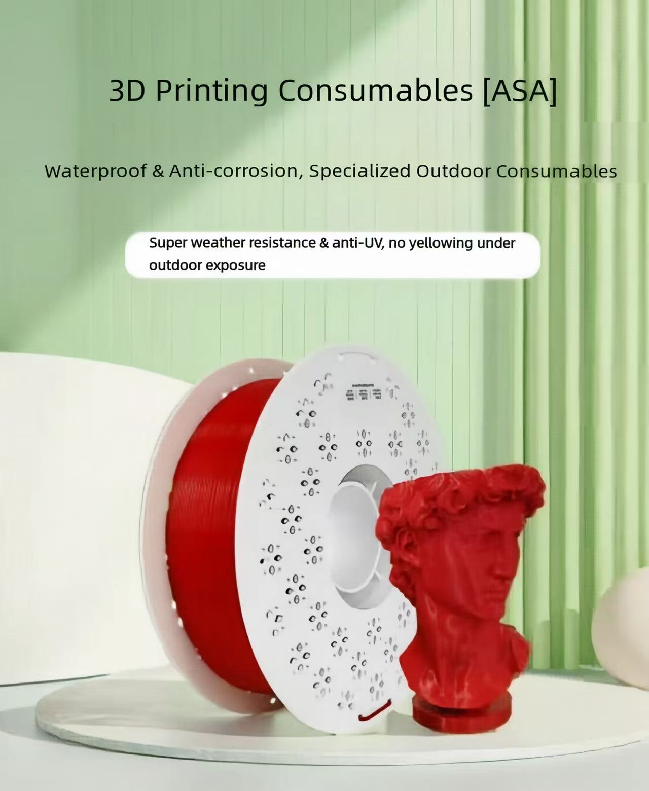 ASA Filament 1.75mm 1KG Outdoo - огляд і ціна Asa Filament Outdoor