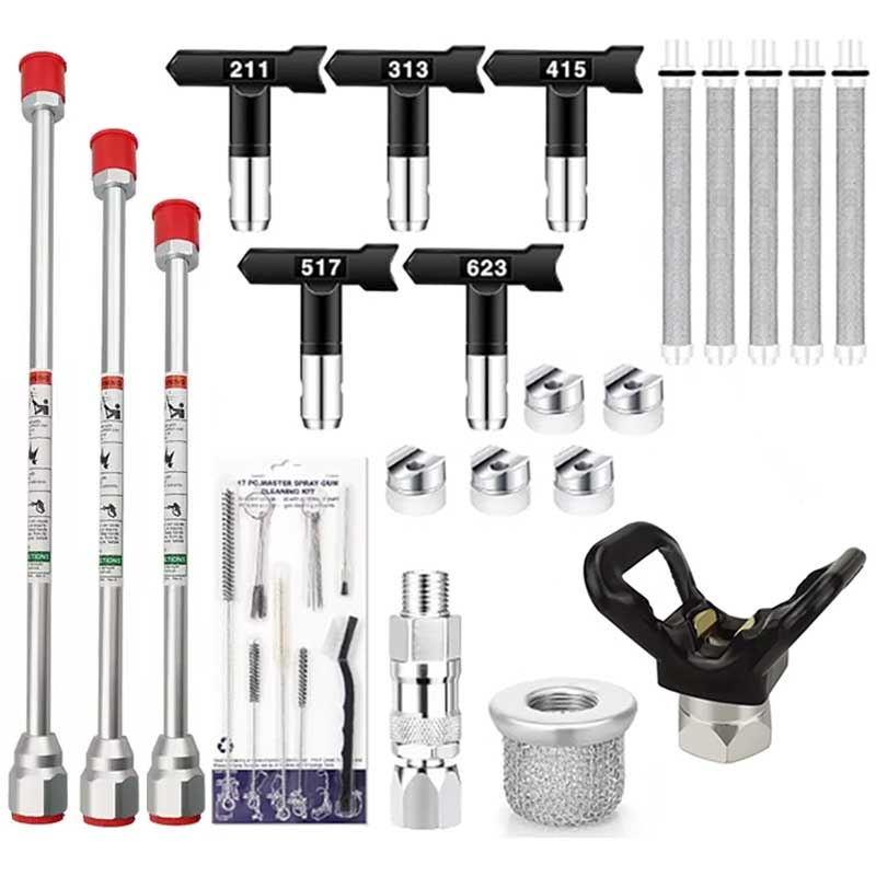 17 Pcs Airless Paint Sprayer G - огляд і ціна Nozzle Cleaning Kit