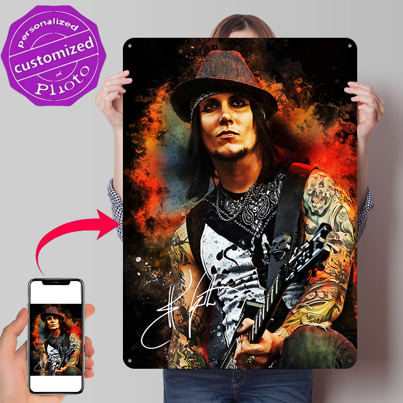 Synyster Gates Portrait With G - огляд і ціна 3D Printing Guitar