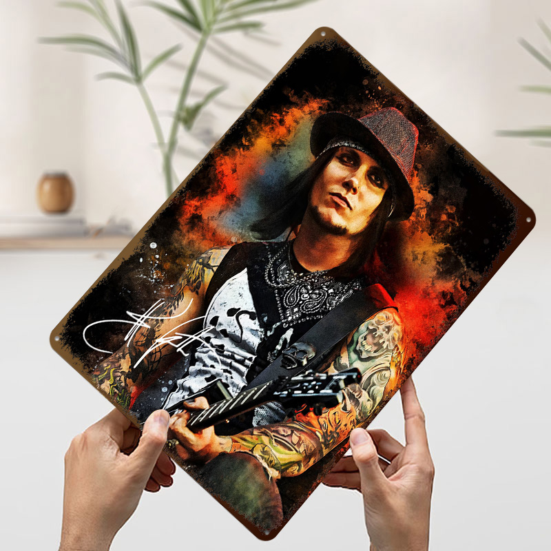 Synyster Gates Portrait With G - огляд і ціна 3D Printing Guitar