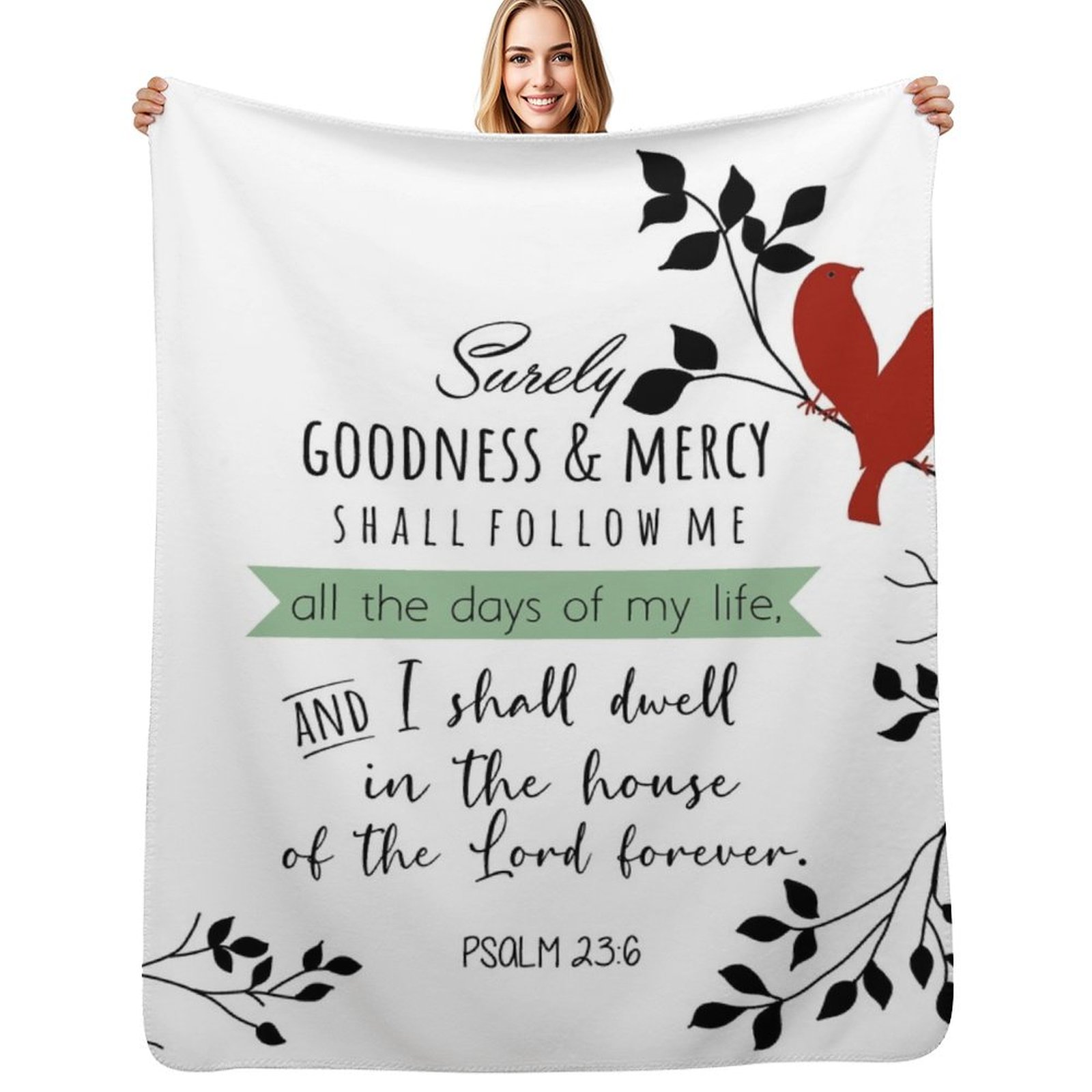 Bible Verses Throw Blanket Wri - огляд і ціна 3D Printing Verse