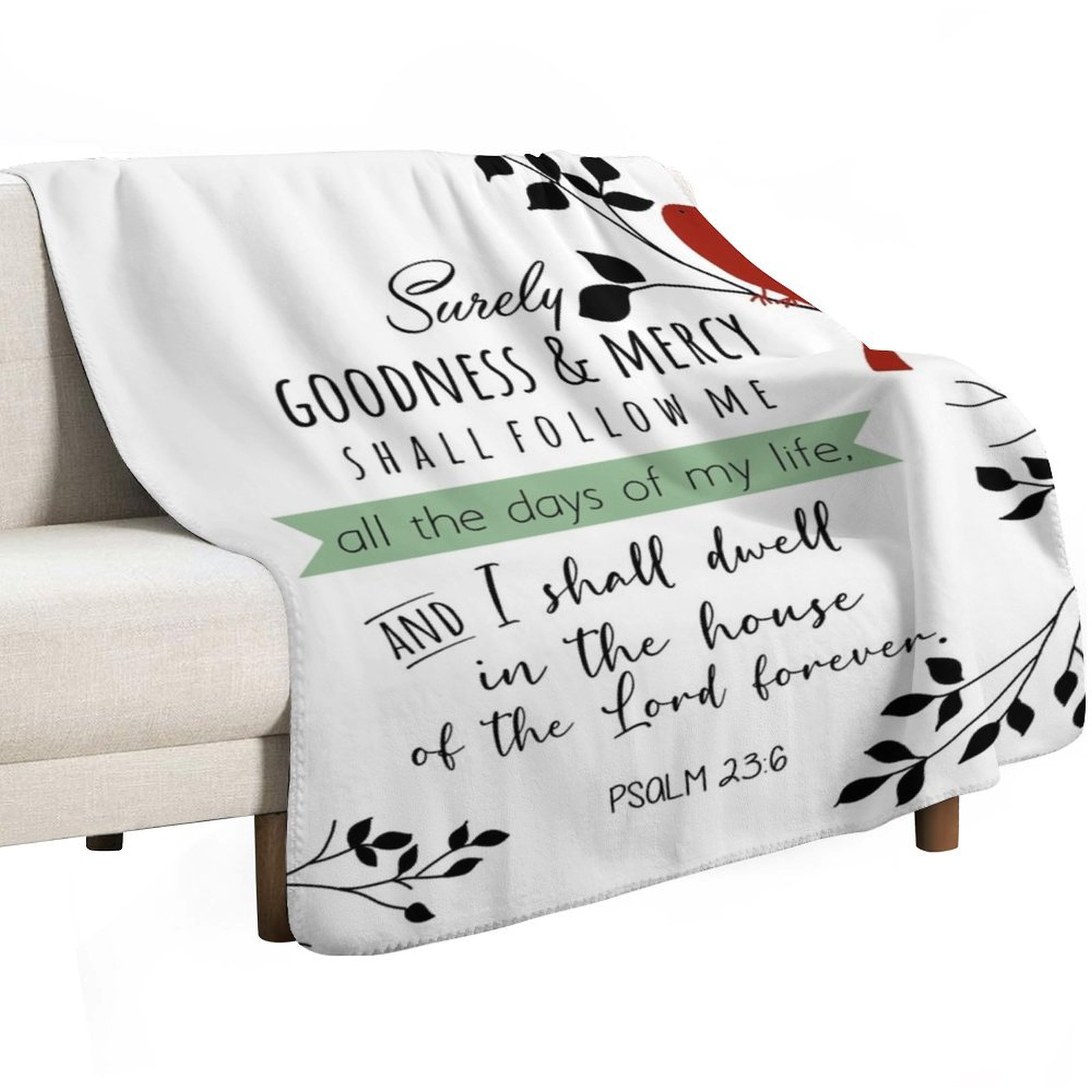 Bible Verses Throw Blanket Wri - огляд і ціна 3D Printing Verse