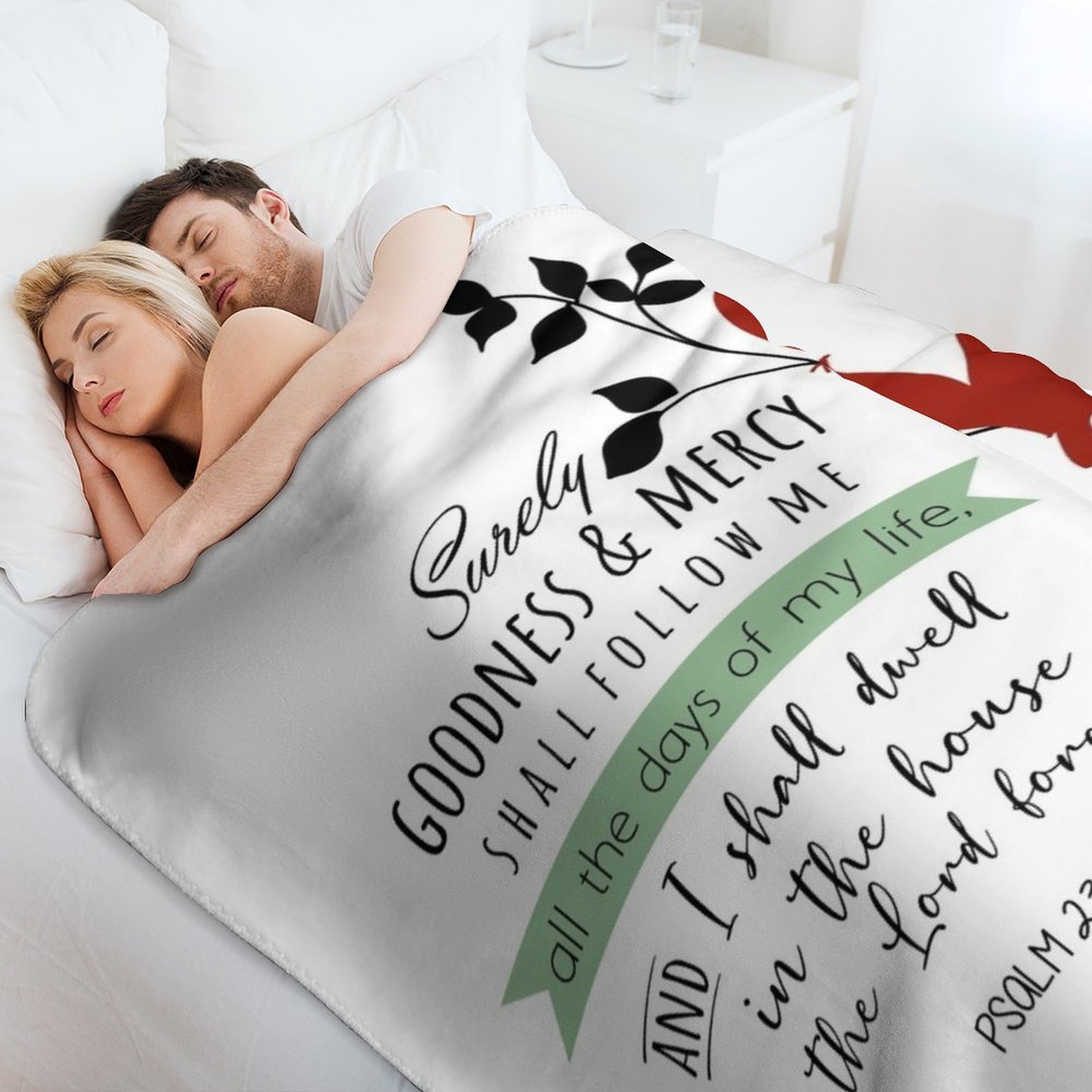 Bible Verses Throw Blanket Wri - огляд і ціна 3D Printing Verse