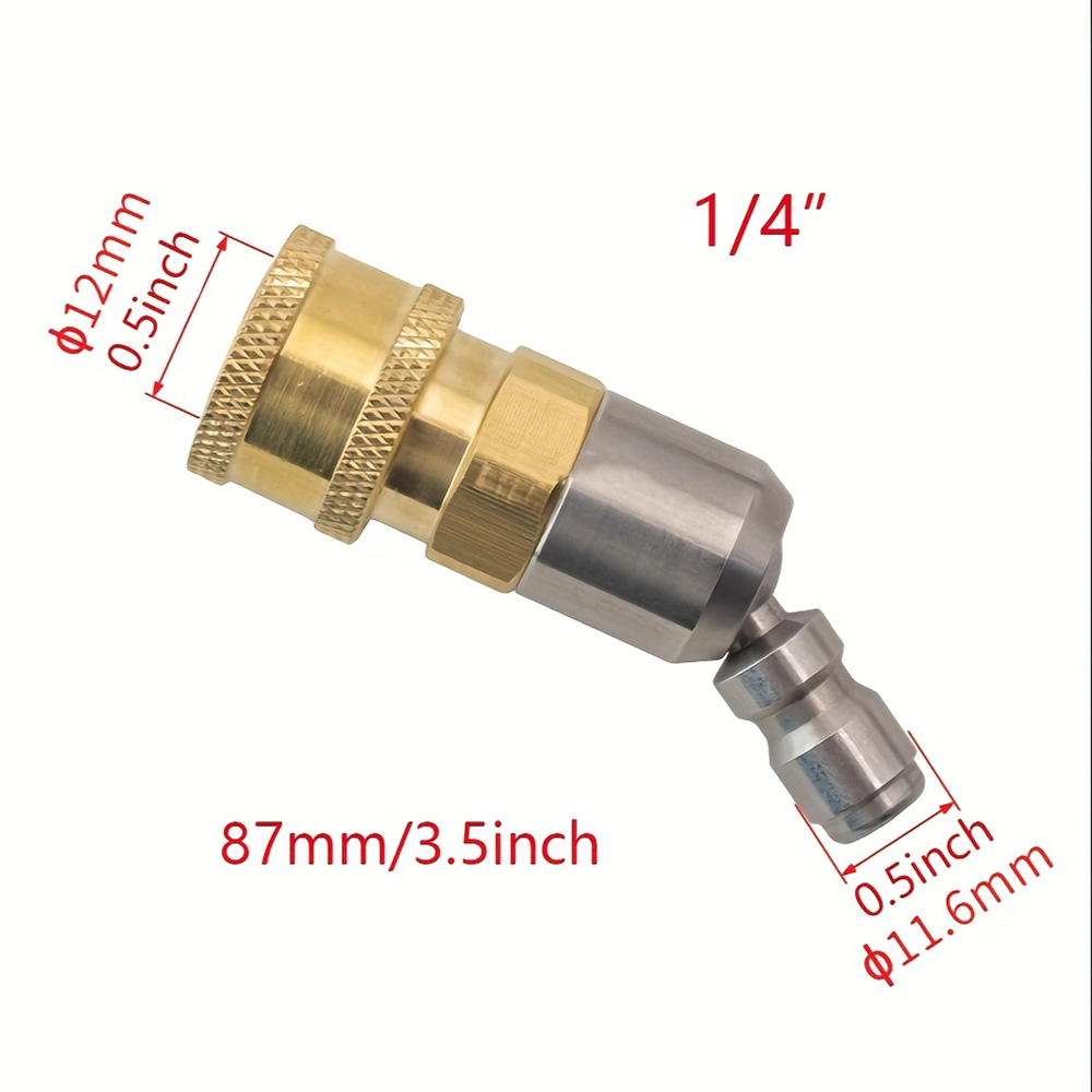 360° Pivoting Pressure Washer  - огляд і ціна Nozzle Cleaning Kit