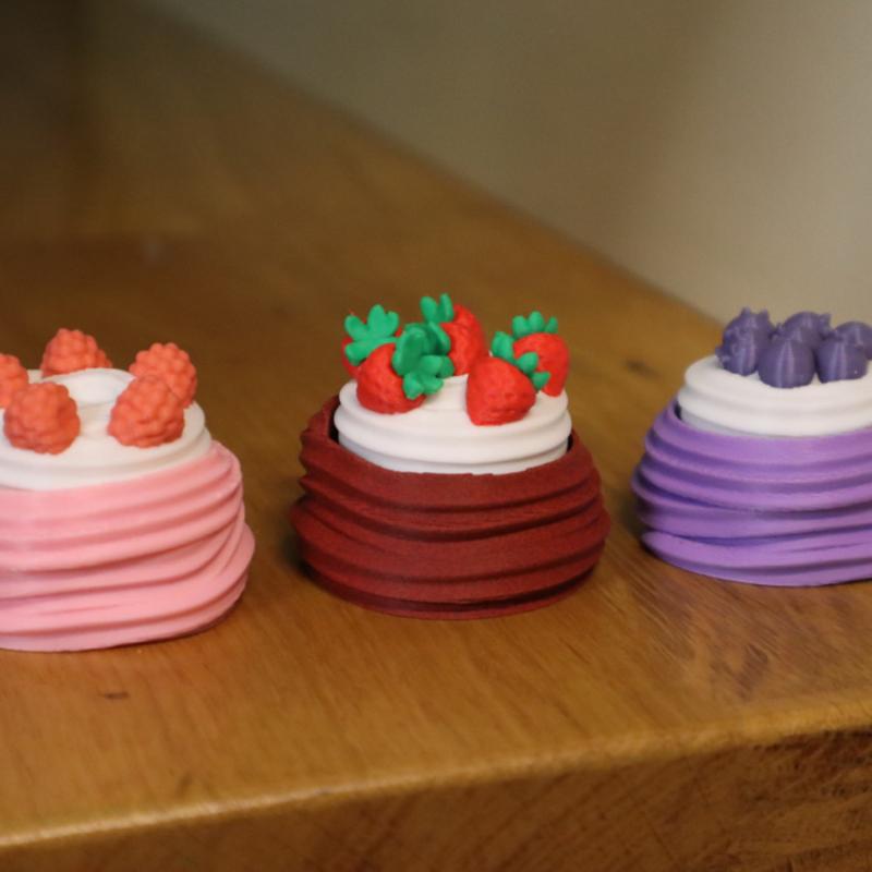 3D Printed Mini Cake Telescopi - огляд і ціна 3D Printing Timelapse