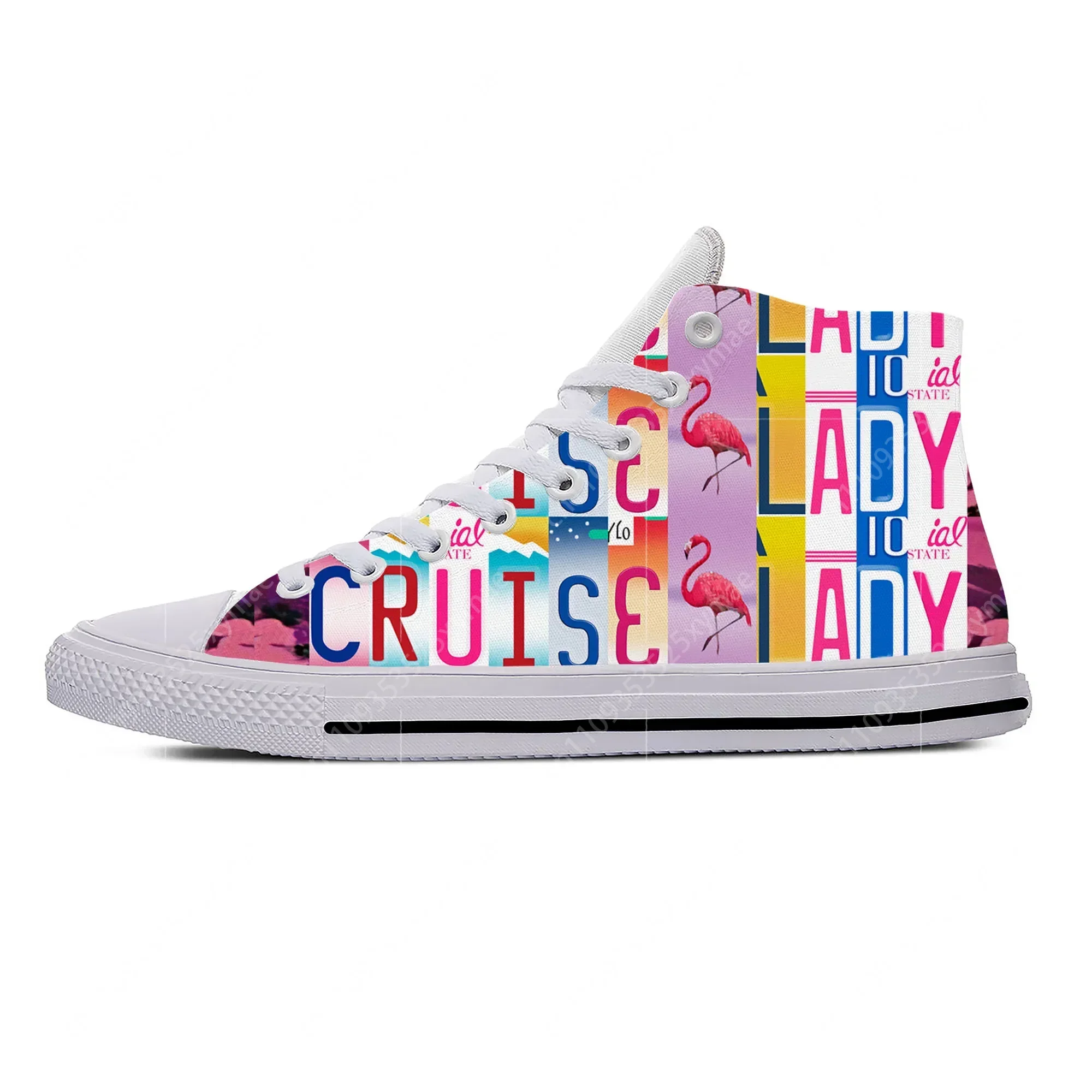Cruise Lady Flamingos High Top - огляд і ціна 3D Printing Designing