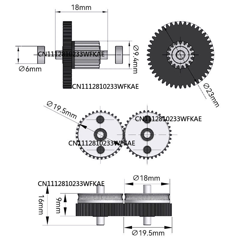 3D Printer Parts FOR HGX-Extru - огляд і ціна 3D Printer Extruder