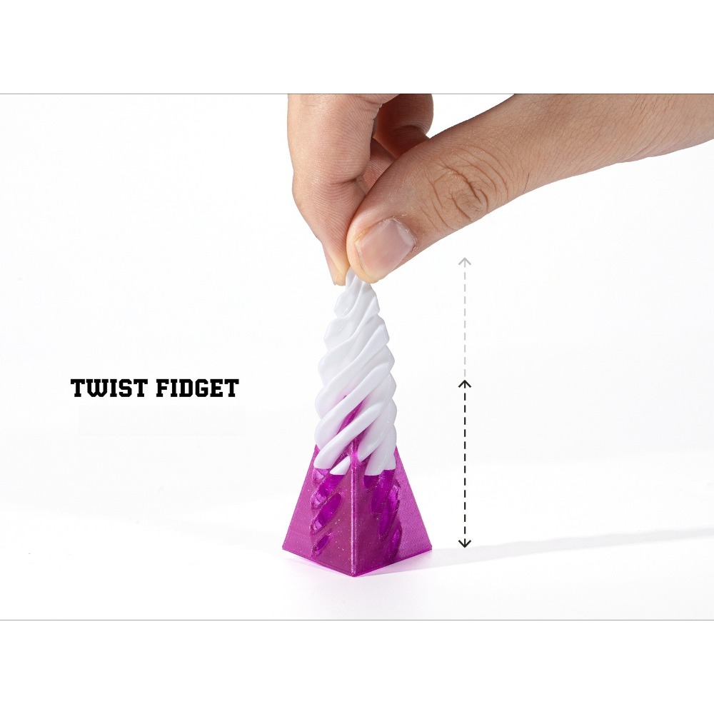 3D Printed Helix Screw Rotatin - огляд і ціна 3D Printing Liquid