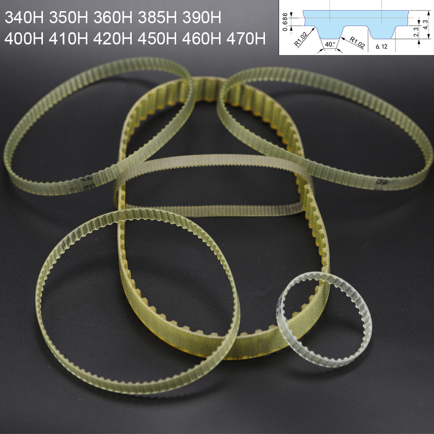 340H 350H 360H 385H 390H 400H  - огляд і ціна Timing Belt