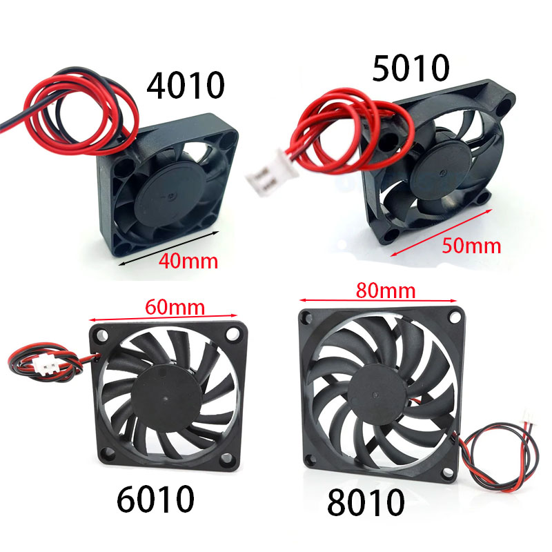 5V 12V 24V Cooling Fan 4010 50 - огляд і ціна 3D Printer Extruder