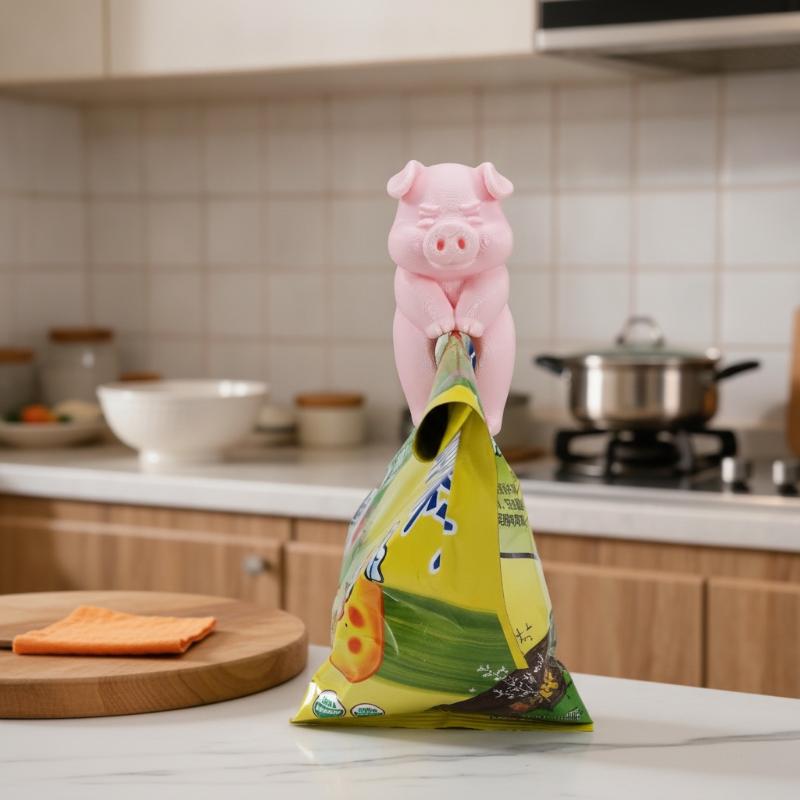 Farm Animal Bag Clips 3D Print - огляд і ціна 3D Printing Food