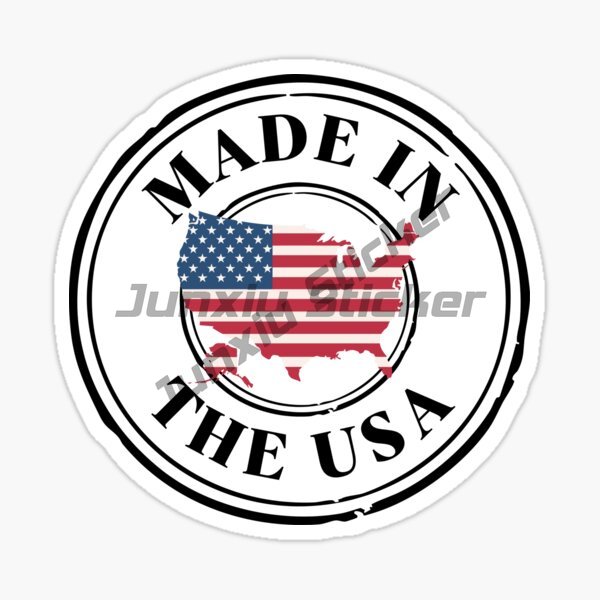 MADE IN USA Flag Vinyl Car Sti - огляд і ціна 3D Printing Car