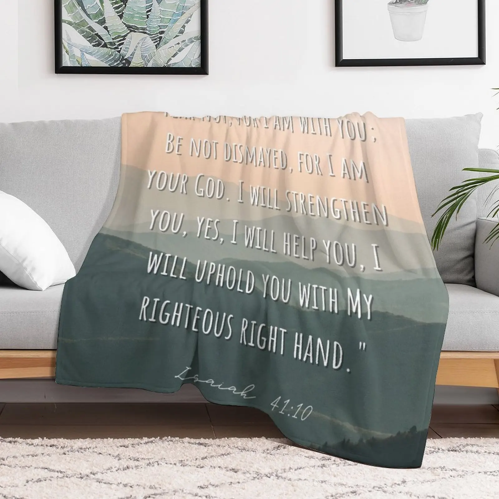 Christian Bible Verse Throw Bl - огляд і ціна 3D Printing Verse