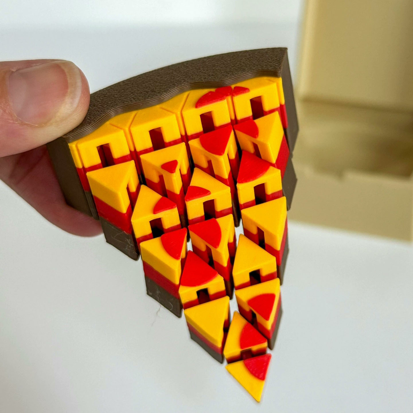 3D Printed Mini Pizza sculptur - огляд і ціна 3D Printing Food