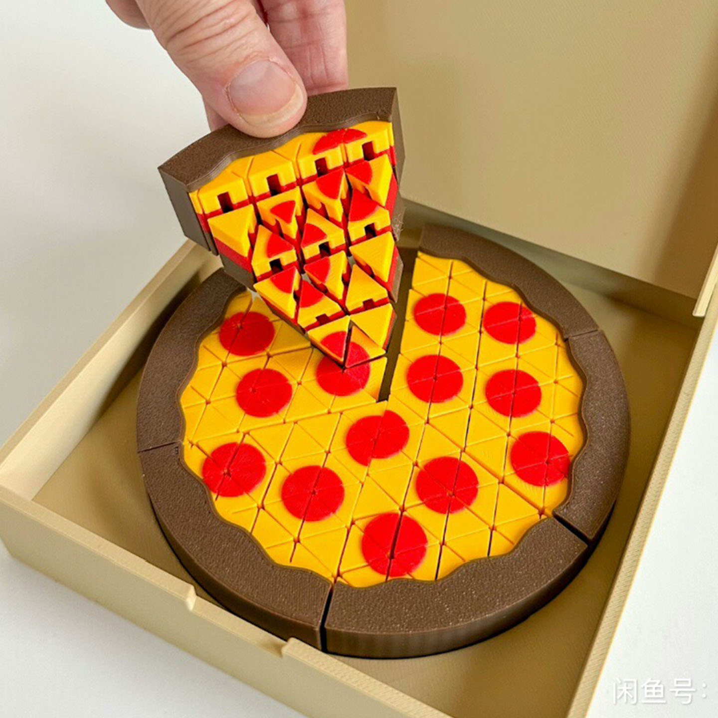 3D Printed Mini Pizza sculptur - огляд і ціна 3D Printing Food