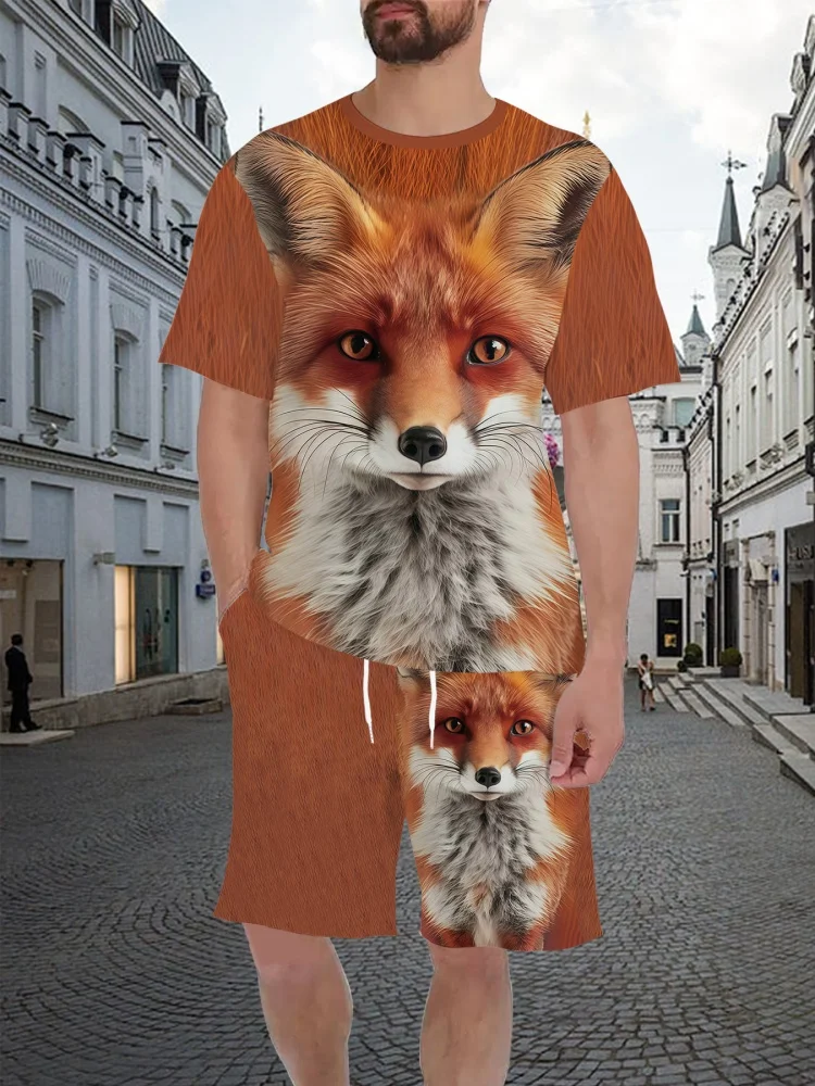 Summer New Men's O-neck T-shir - огляд і ціна 3D Printing Designing