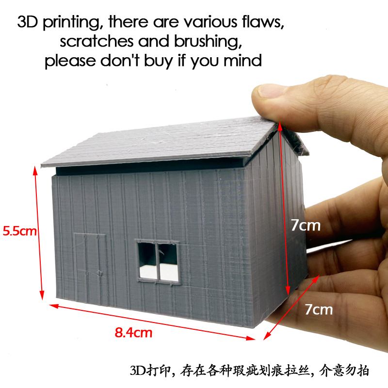 1/87 scale simulation house mo - огляд і ціна 3D Printing Warehouse