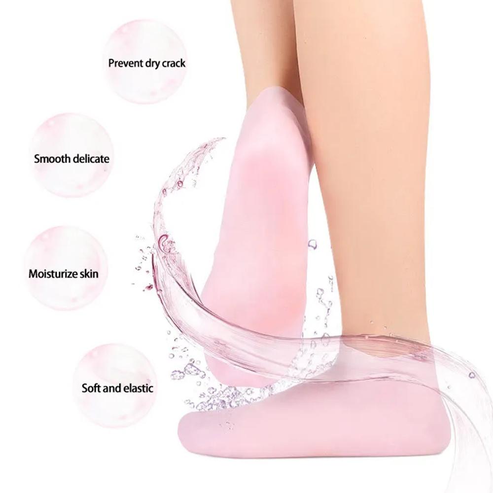 1Pair Silicone Foot Care Socks - огляд і ціна Silicone Sock Hotend