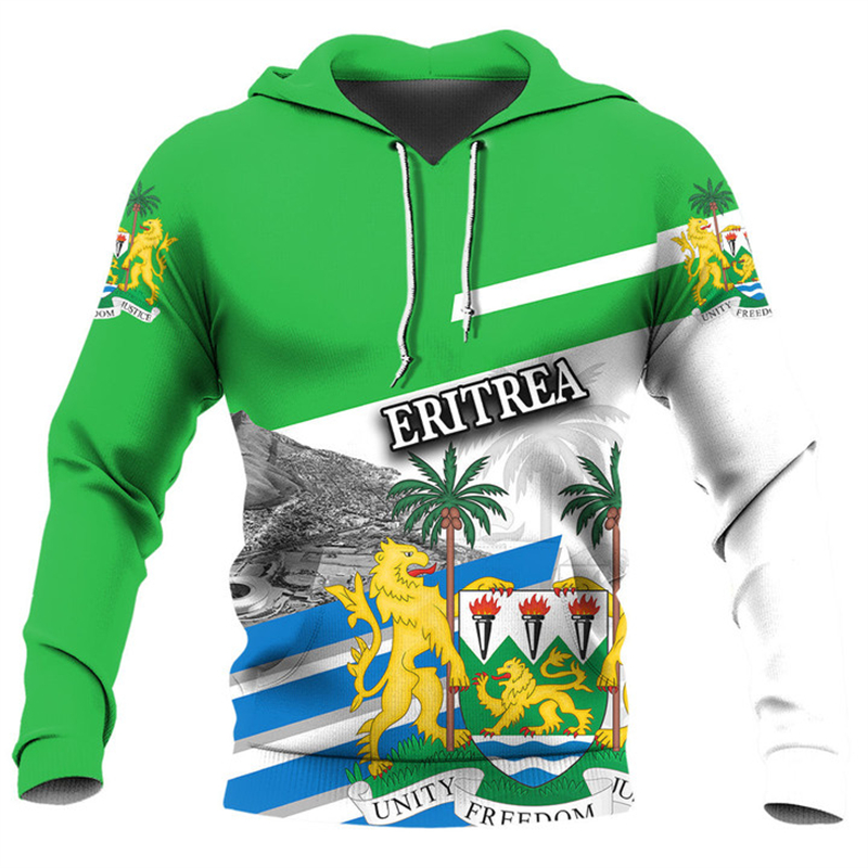 Sierra Leone Hoodies Men's Hoo - огляд і ціна 3D Printing Sla
