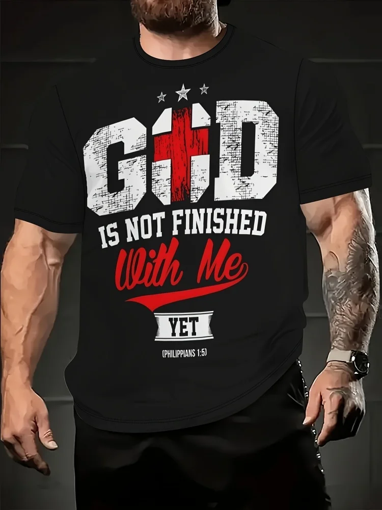 Fashion Men's God Is Not Finis - огляд і ціна 3D Printing Verse