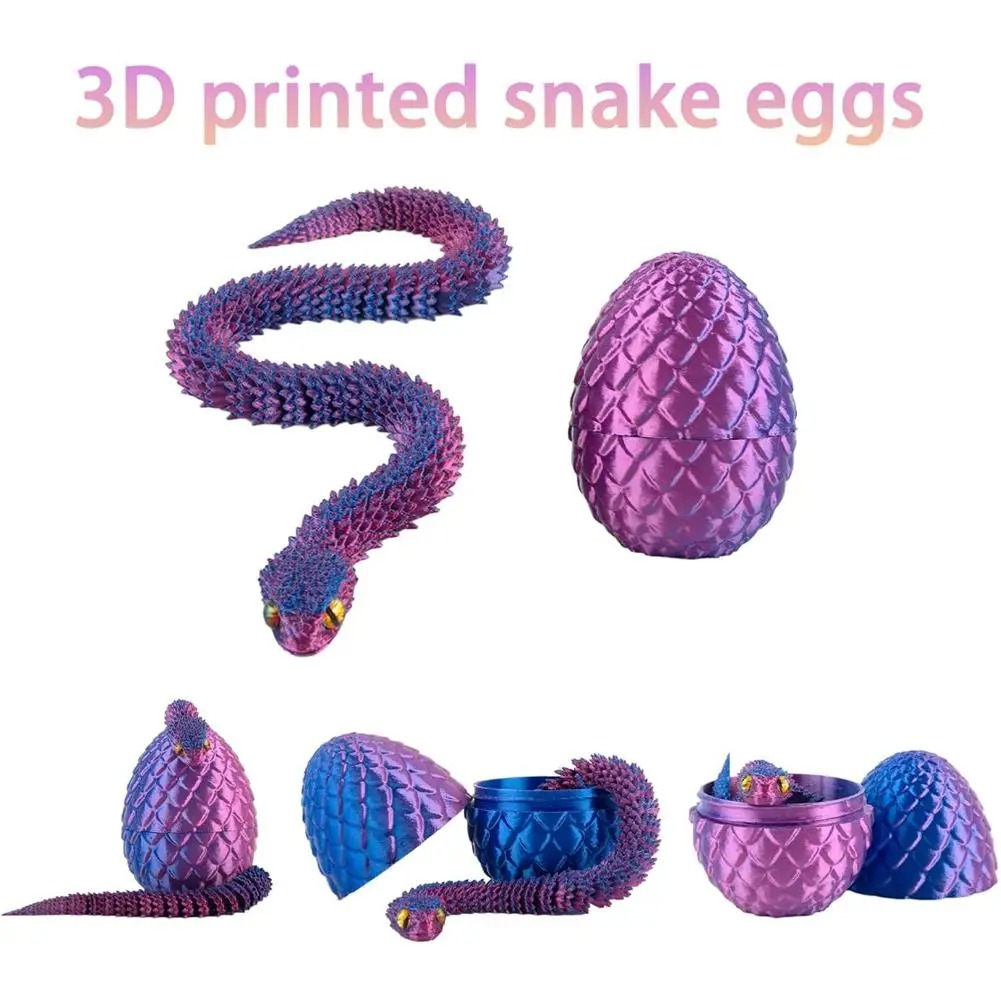 3D Printed Cool Snake Dragon E - огляд і ціна 3D Printing Joints