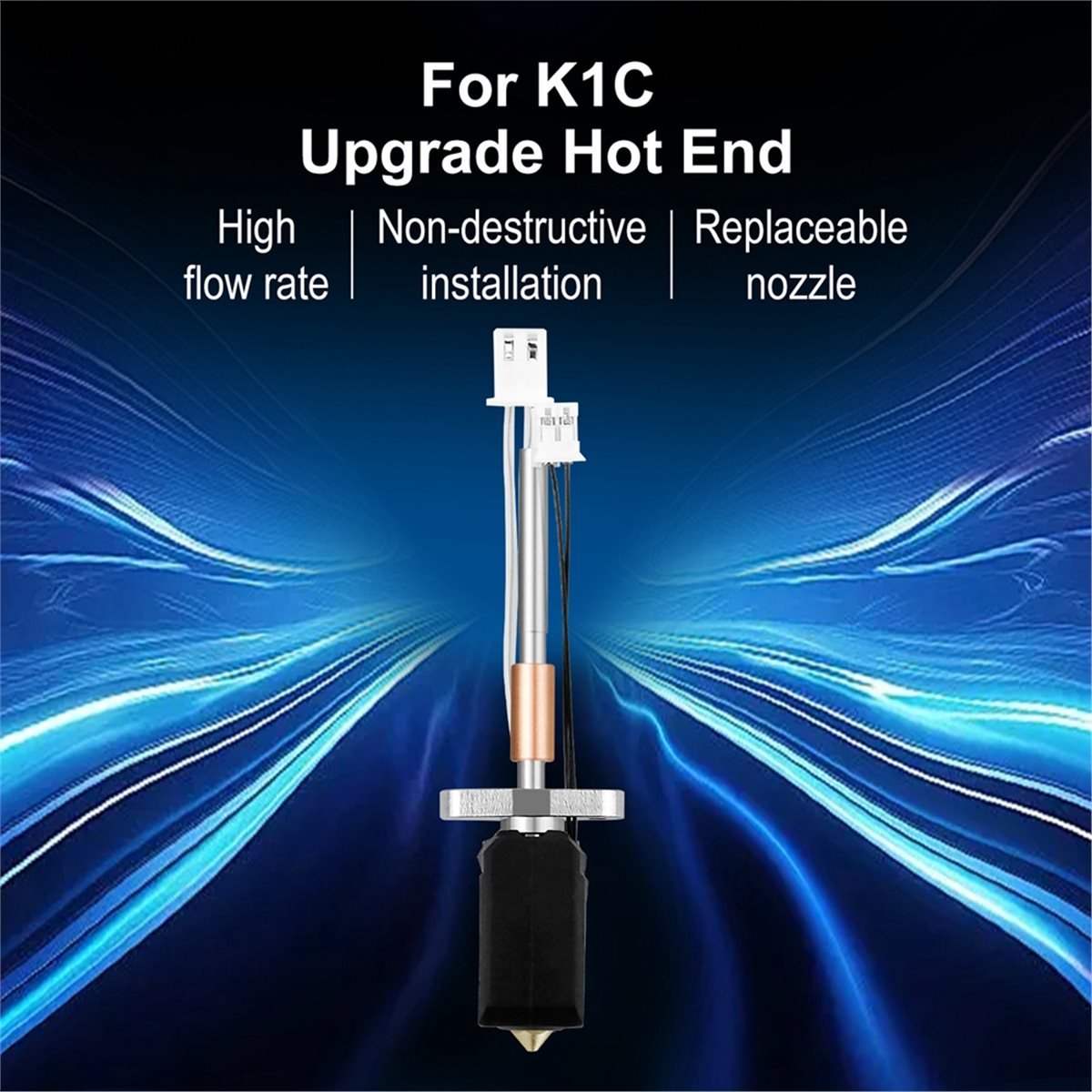 Upgrade Hotend Kit for K1C Hot - огляд і ціна 3D Printing Nyc