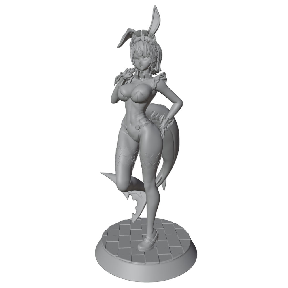 1/24 75mm Female Warrior Resin - огляд і ціна 3D Printing Nyc