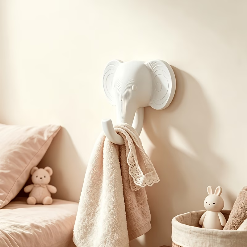 Elephant Head Single-wall Hook - огляд і ціна 3D Printing Abs