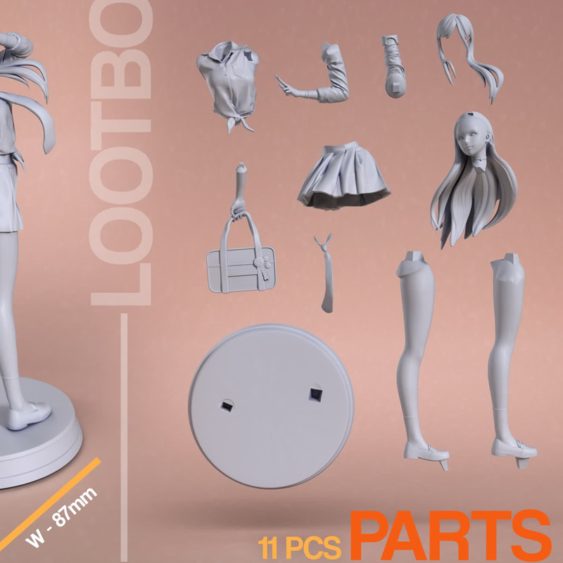 Game Character 4940 Kitagawa M - огляд і ціна 3D Printing Abs