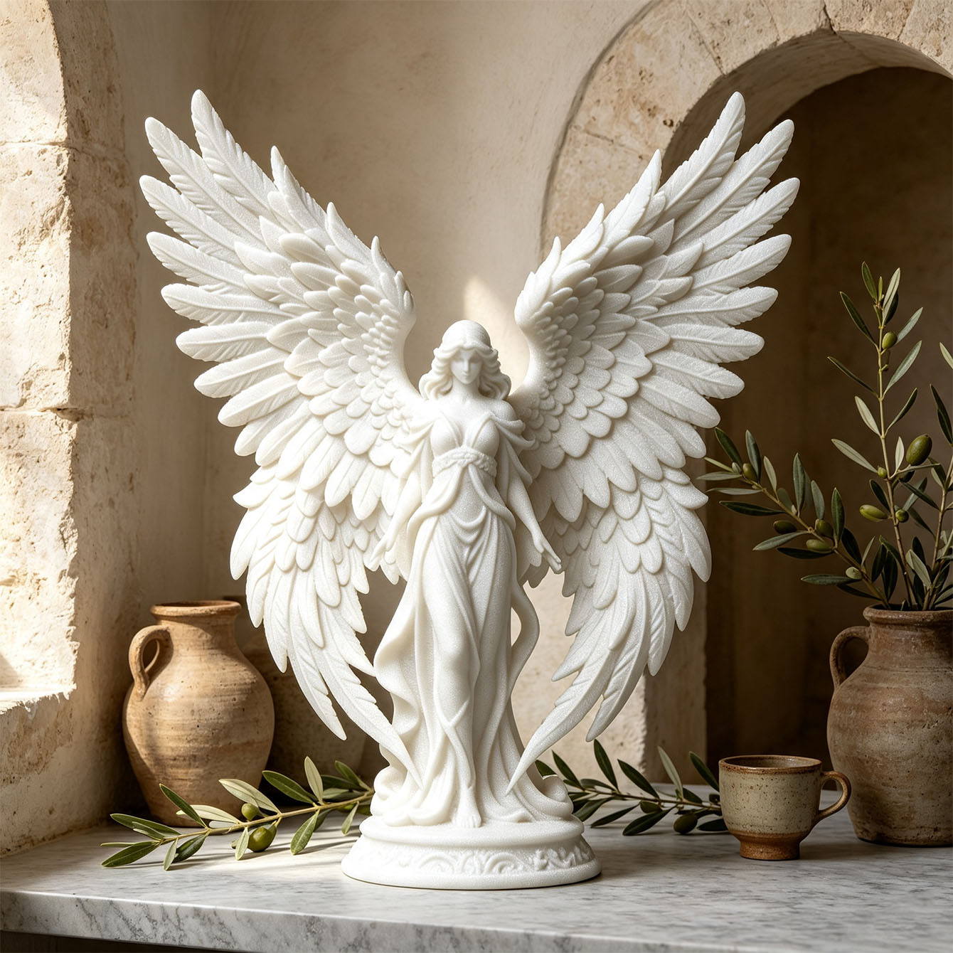 Light Luxury 3D Printed Angel  - огляд і ціна 3D Printing Nyc
